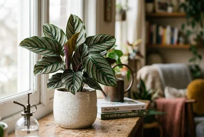 Calathea (Calathea ornata)