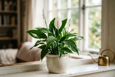 Peace Lily (Spathiphyllum wallisii)
