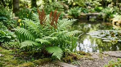 Royal Fern (Osmunda regalis)